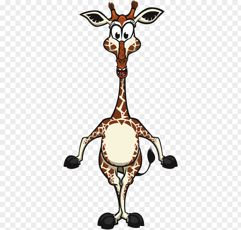 Tr Cartoon Northern Giraffe Animal PNG