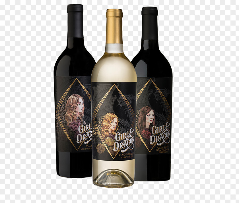 Wine Glass Bottle Liqueur PNG