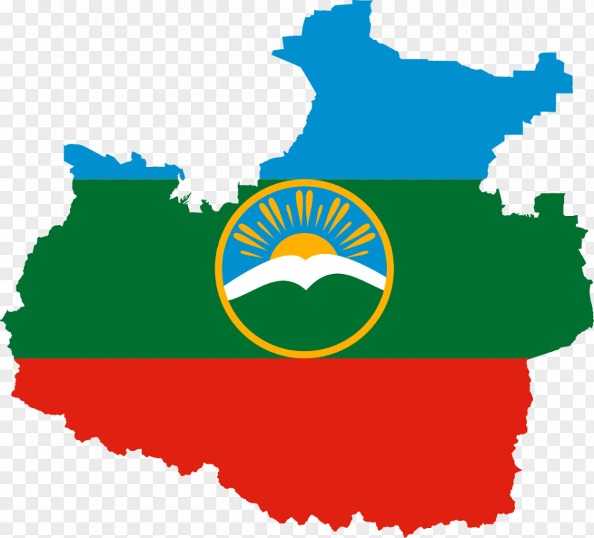 Flag Karachay-Cherkessia Kabardino-Balkaria Republics Of Russia Karachays PNG