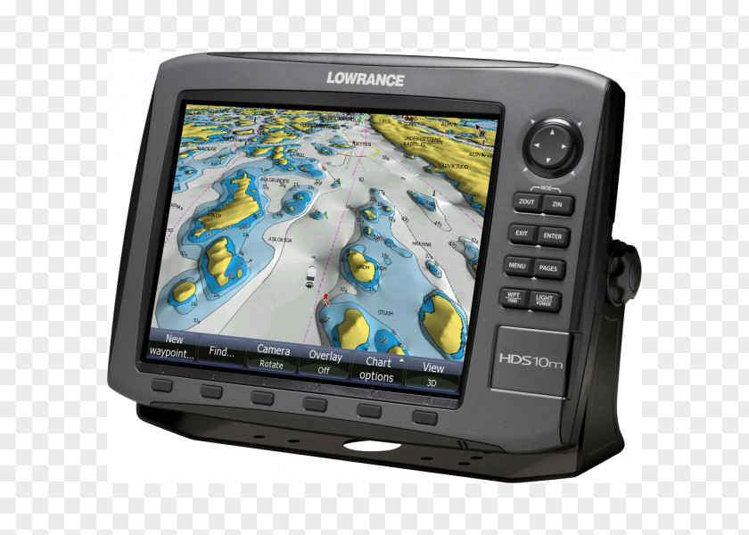 GPS Navigation Systems Chartplotter Global Positioning System Lowrance Electronics PNG