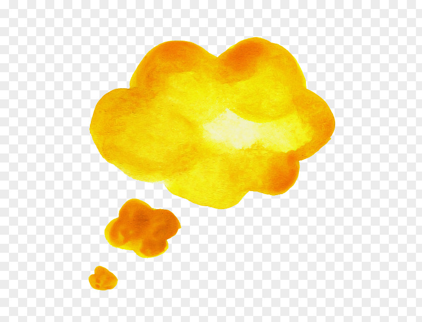 Yellow Heart Background PNG