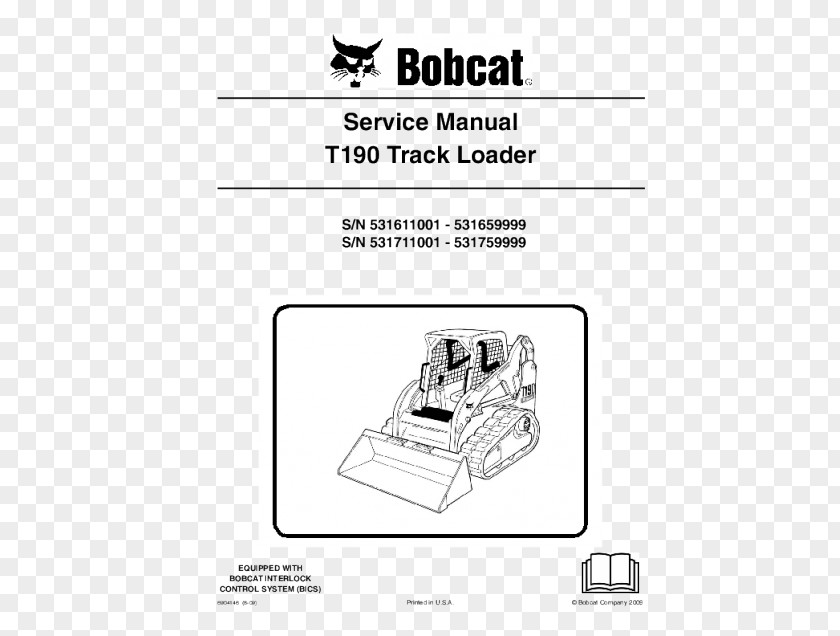 Bobcat Machine Owner's Manual Skid-steer Loader Product Manuals AB Volvo Company PNG
