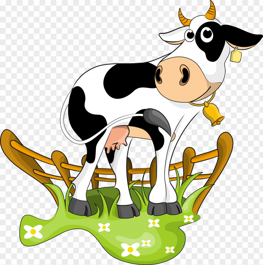 Clarabelle Cow Holstein Friesian Cattle Drawing Clip Art PNG