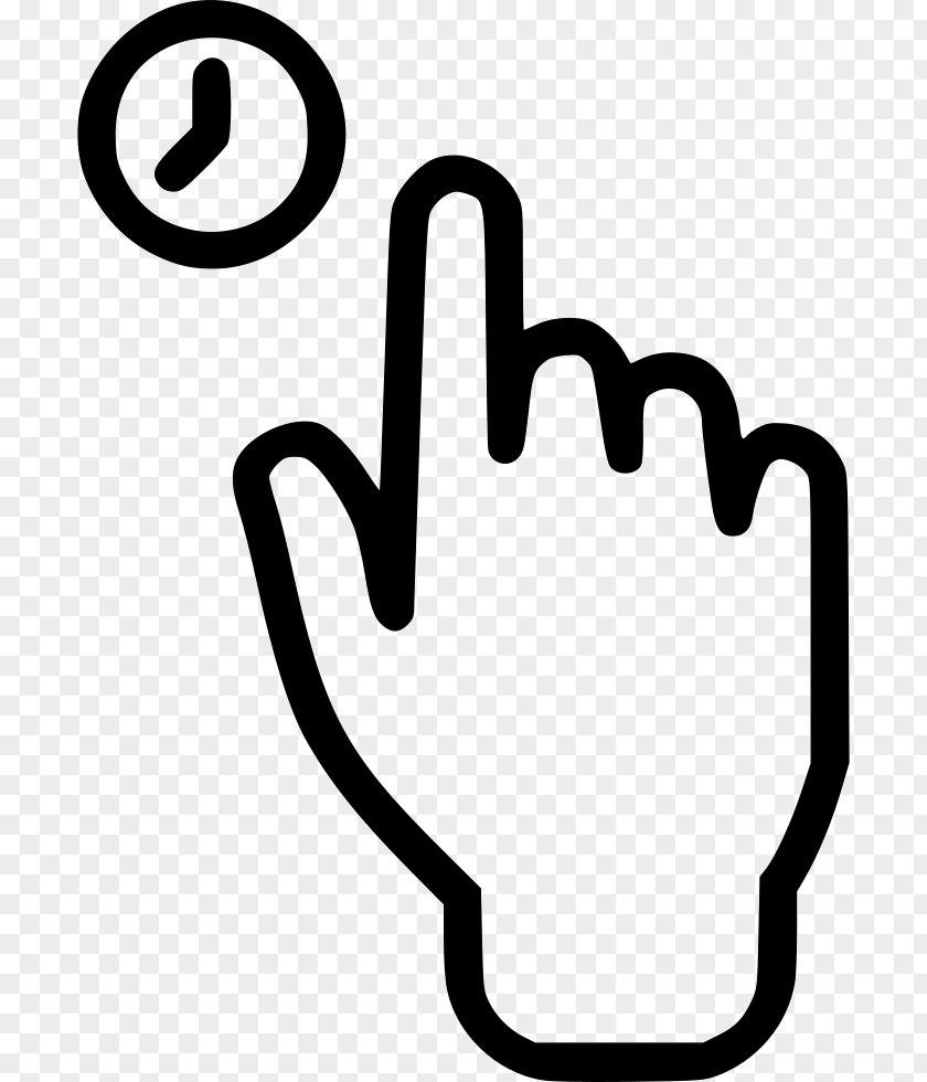 Hand Touchscreen Clip Art Finger PNG