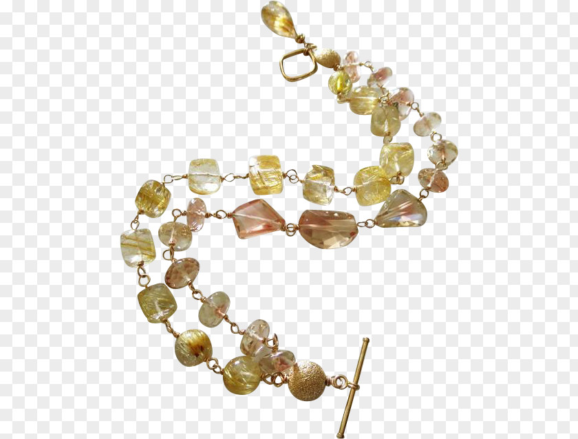 Necklace Amber Bead Body Jewellery PNG