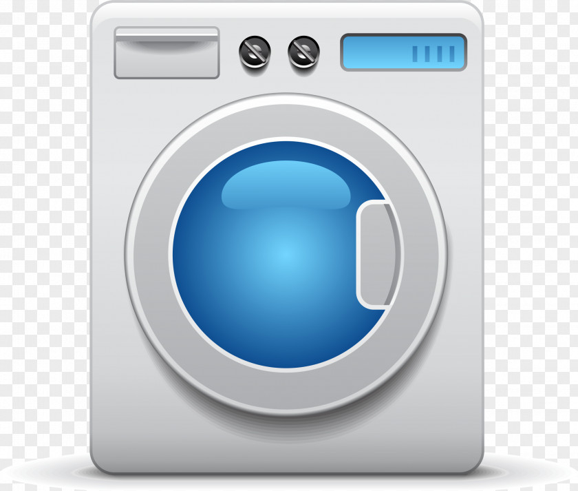 Washing Machine Vector Element Euclidean Home Appliance PNG