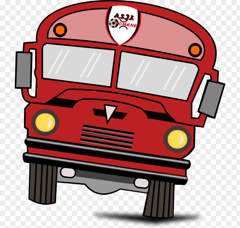 Bus School Clip Art PNG