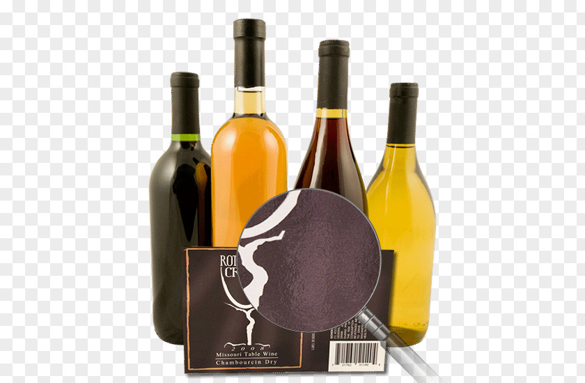 Label Material Wine Bottle Liqueur PNG