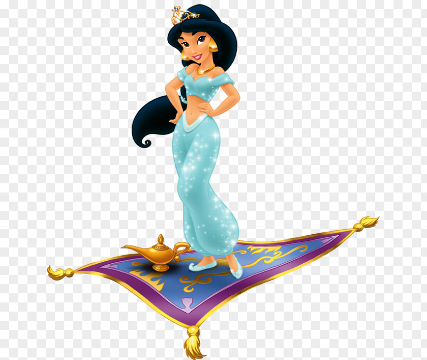 Princess Jasmine Aladdin Genie Abu Magic Carpet PNG