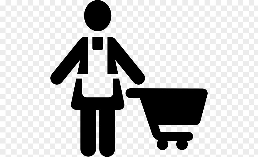 Woman Download Shopping Cart PNG
