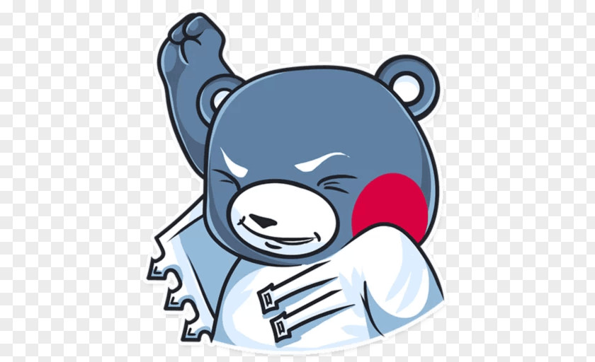 Bear Kumamon Telegram Sticker Clip Art PNG