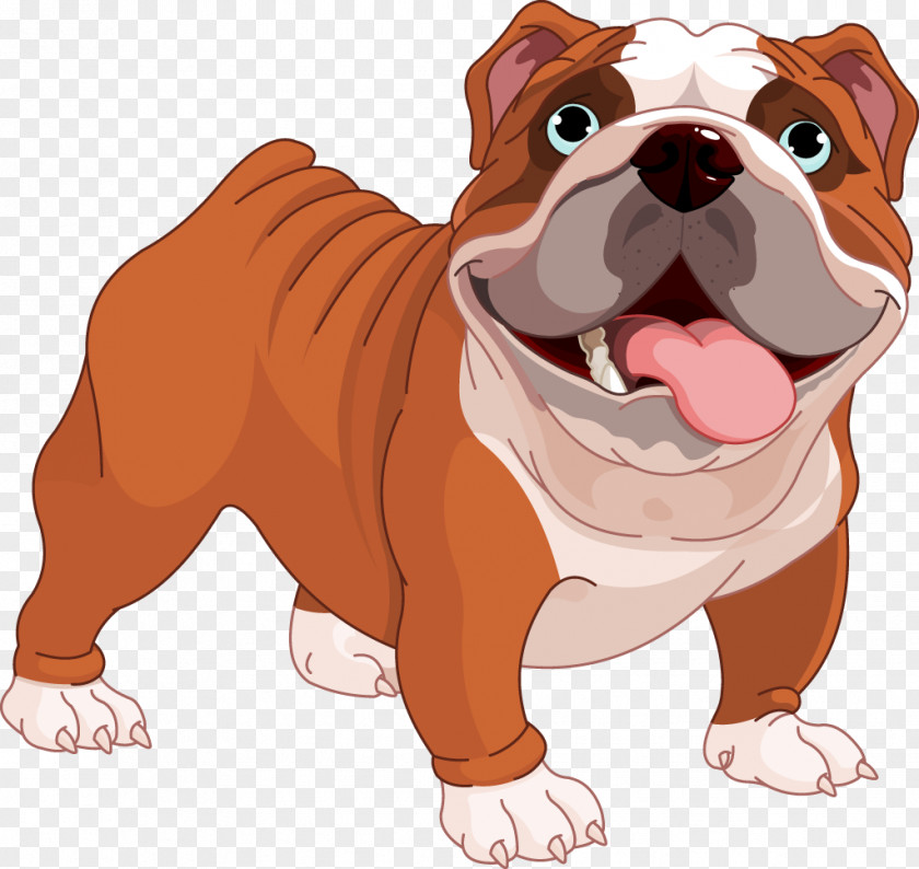 Happy Bulldog Cliparts French American Alapaha Blue Blood Puppy PNG