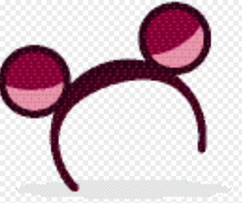 Headband Magenta Pink Circle PNG