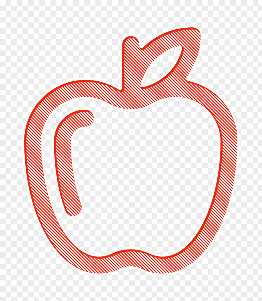 Heart Apple Icon Food Fruit PNG