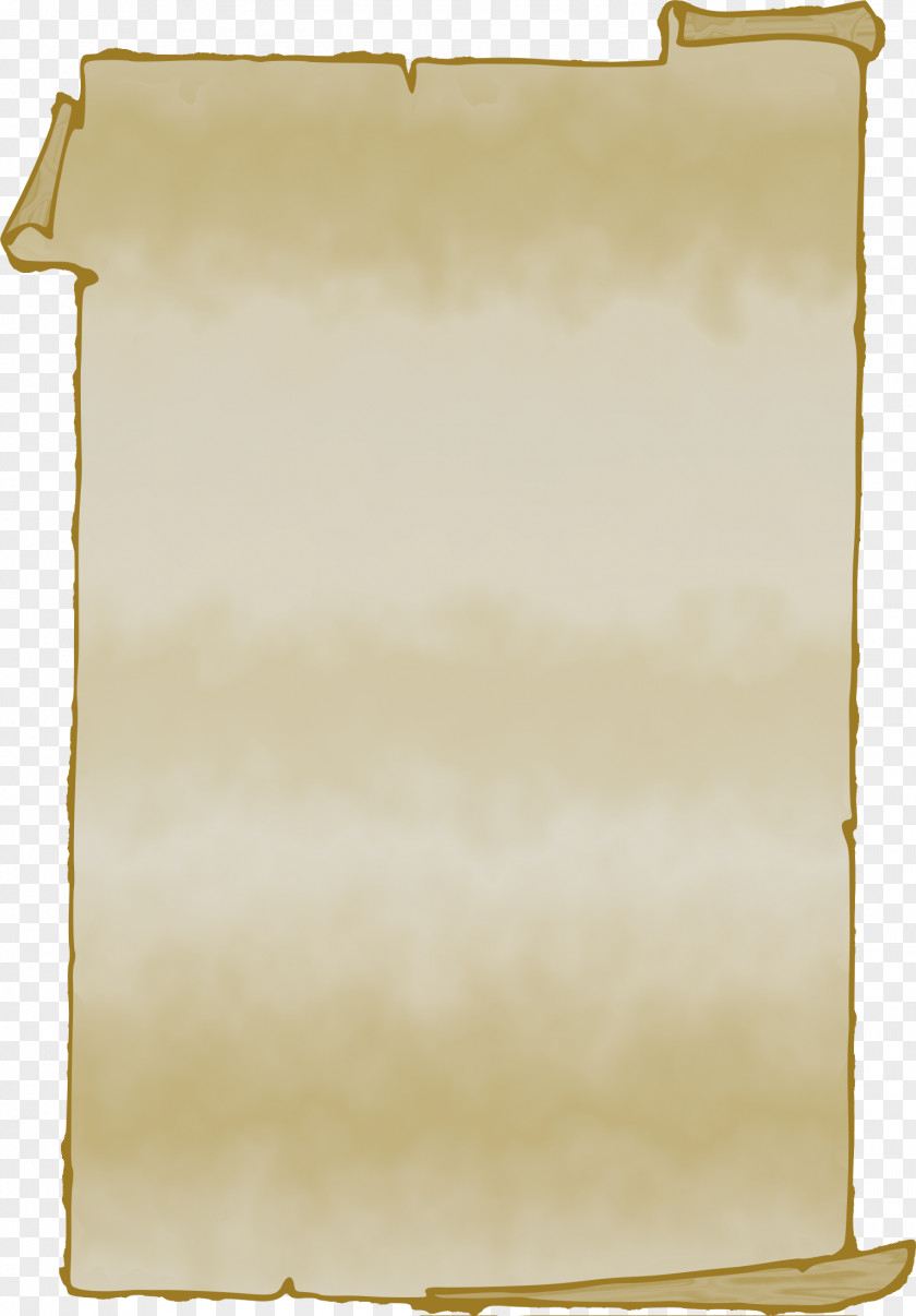 Parchment Paper Scroll PNG