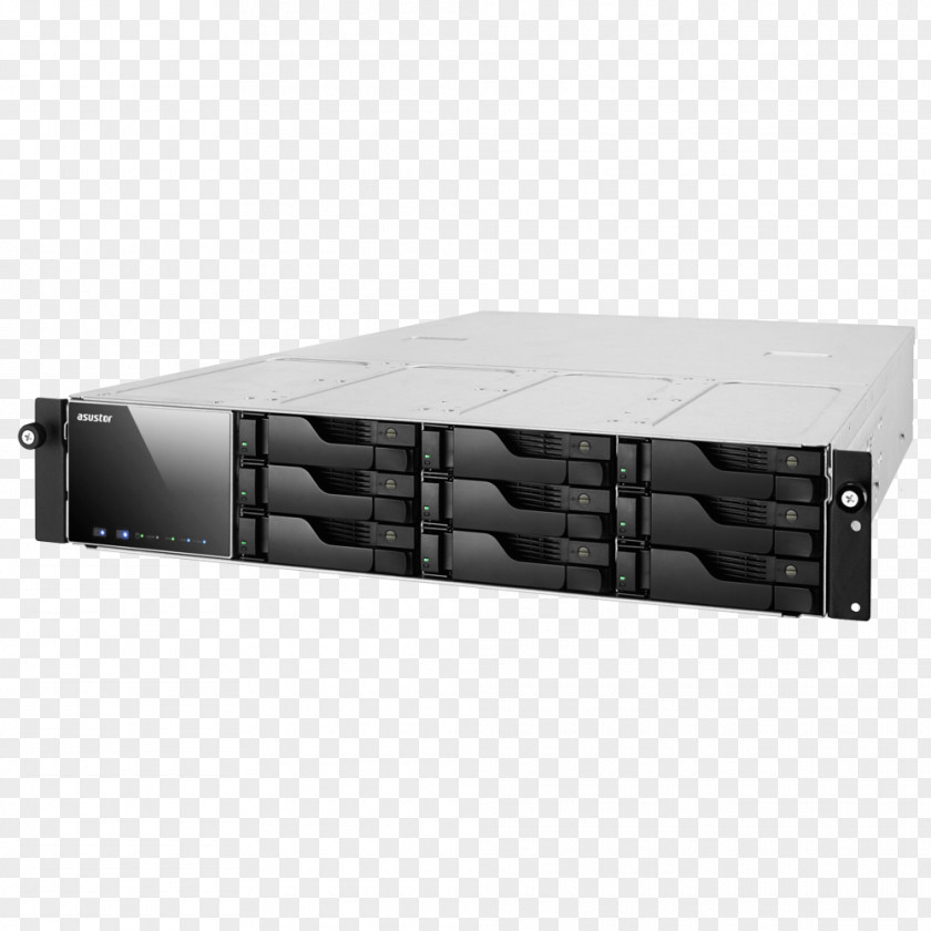SATA 6Gb/s / ESATA Multi-core ProcessorIntel Intel Network Storage Systems ASUSTOR Inc. AS-7012RDX NAS Server PNG
