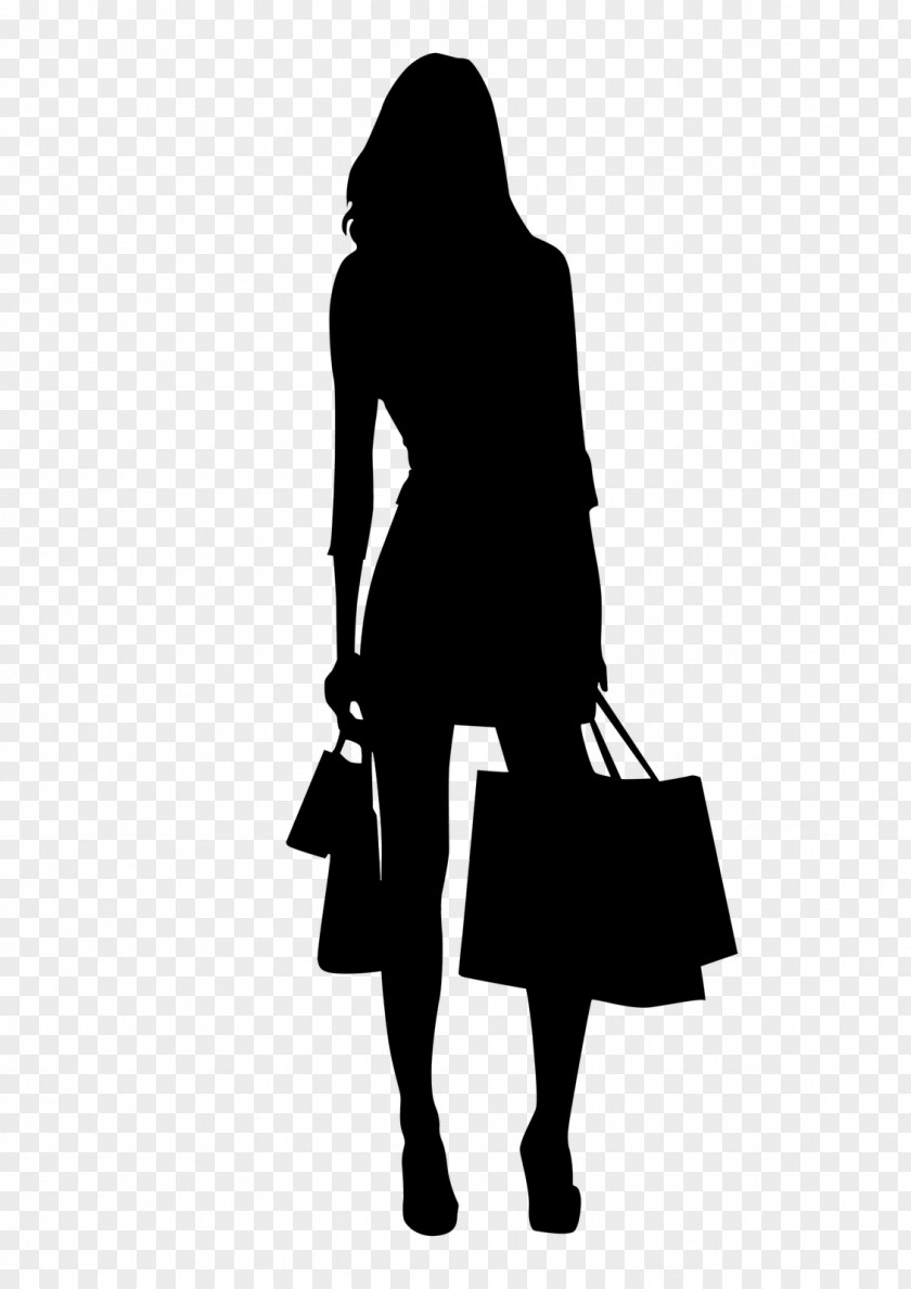 Shopping Woman Silhouette PNG , pole dancing girl clipart PNG