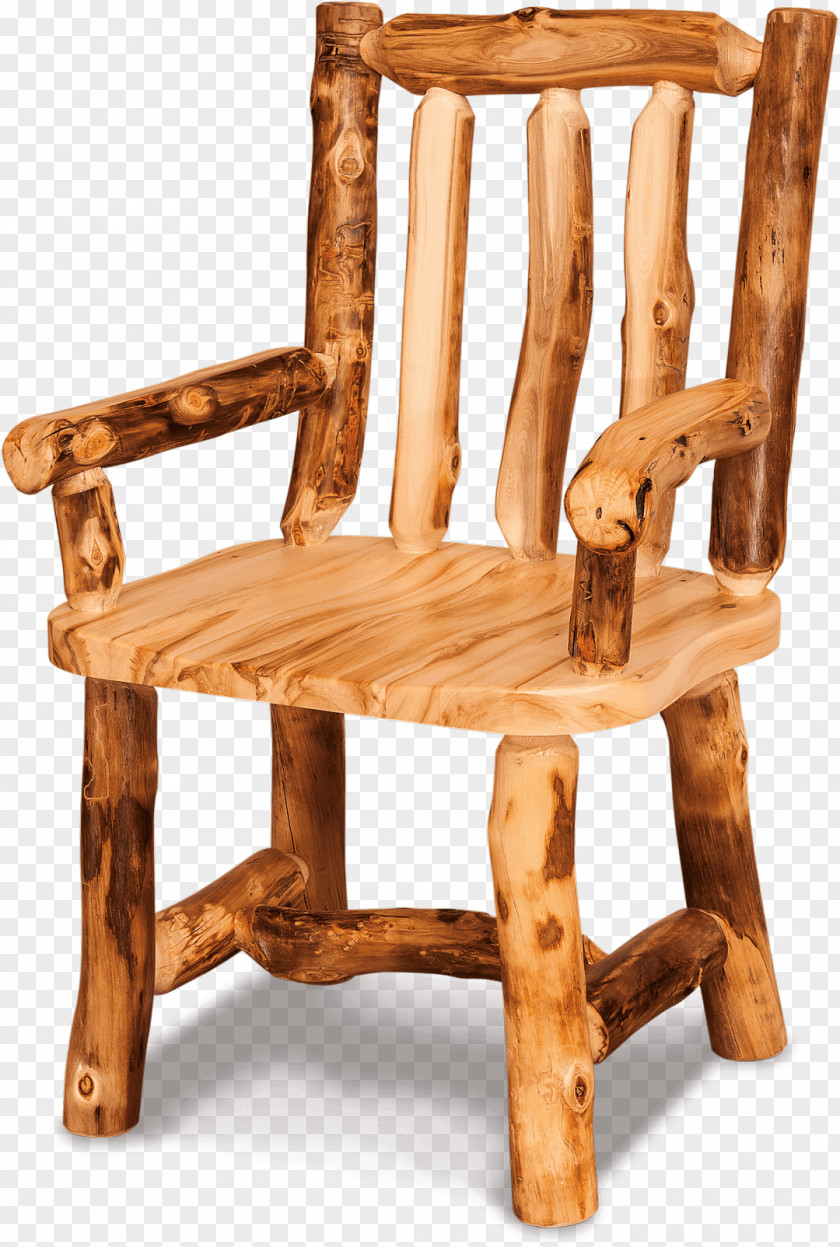 Chair Table Log Furniture Dining Room PNG