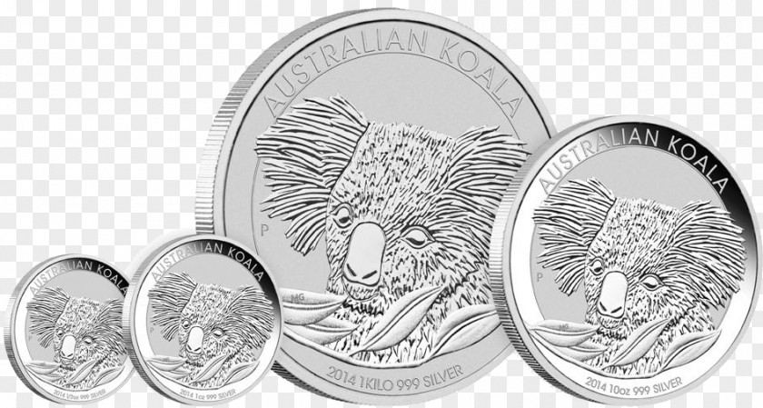 Koala Bullion Coin Silver Australia PNG
