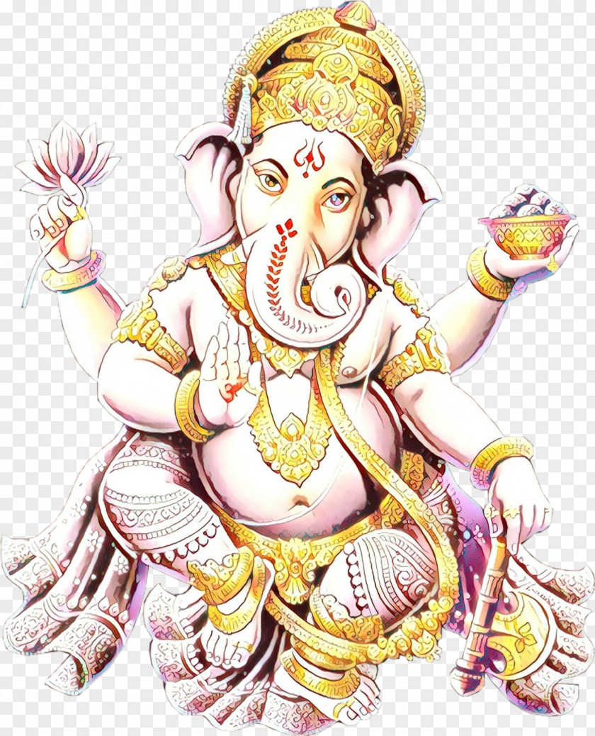 Mythology Cartoon Ganesh Chaturthi Hinduism PNG