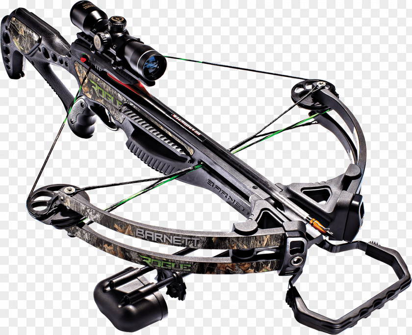 Break Up Crossbow Hunting Bow And Arrow Quiver PNG