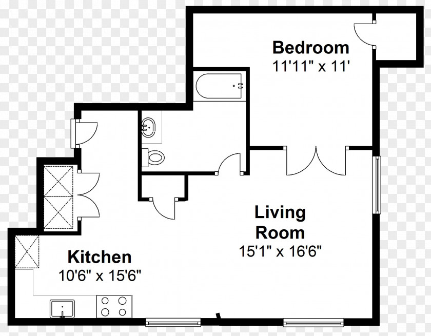Floor Plan Symbols The Grand On Ann Document Apartment PNG