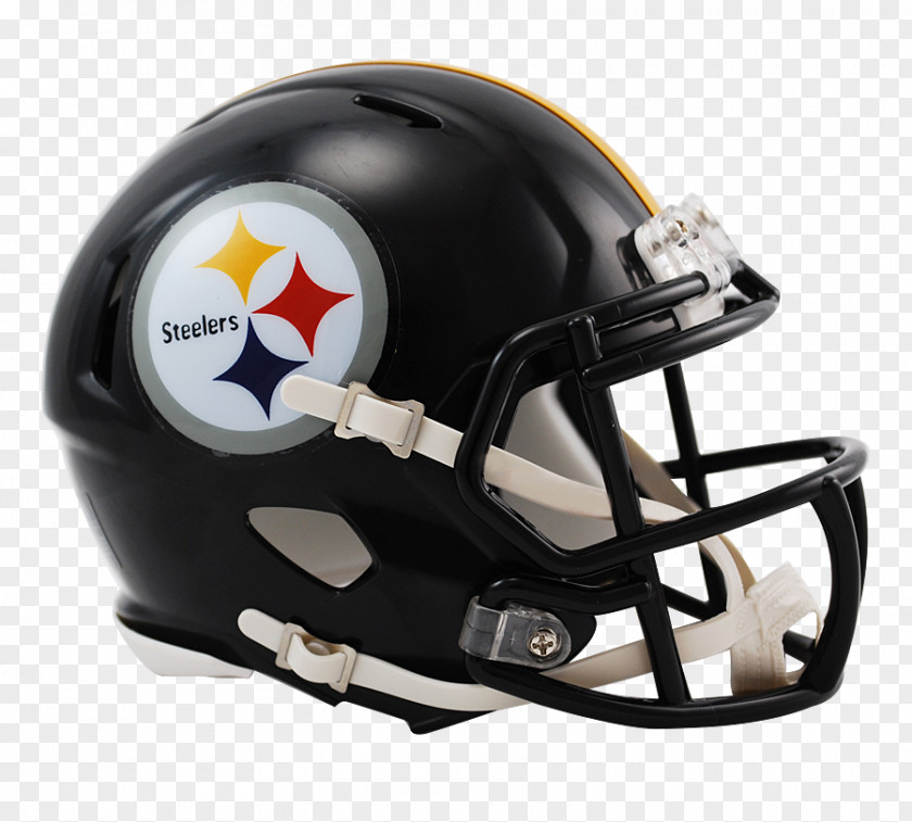 Mini 2017 Pittsburgh Steelers Season NFL American Football Helmets PNG