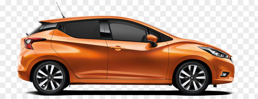 Orange Car Nissan Micra JUKE Leaf PNG