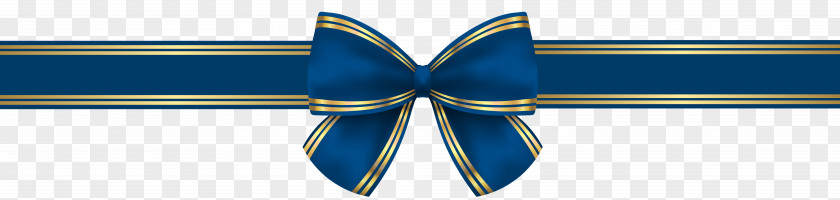 Blue Gold Bow Clip Art Image Butterfly Tie Product PNG