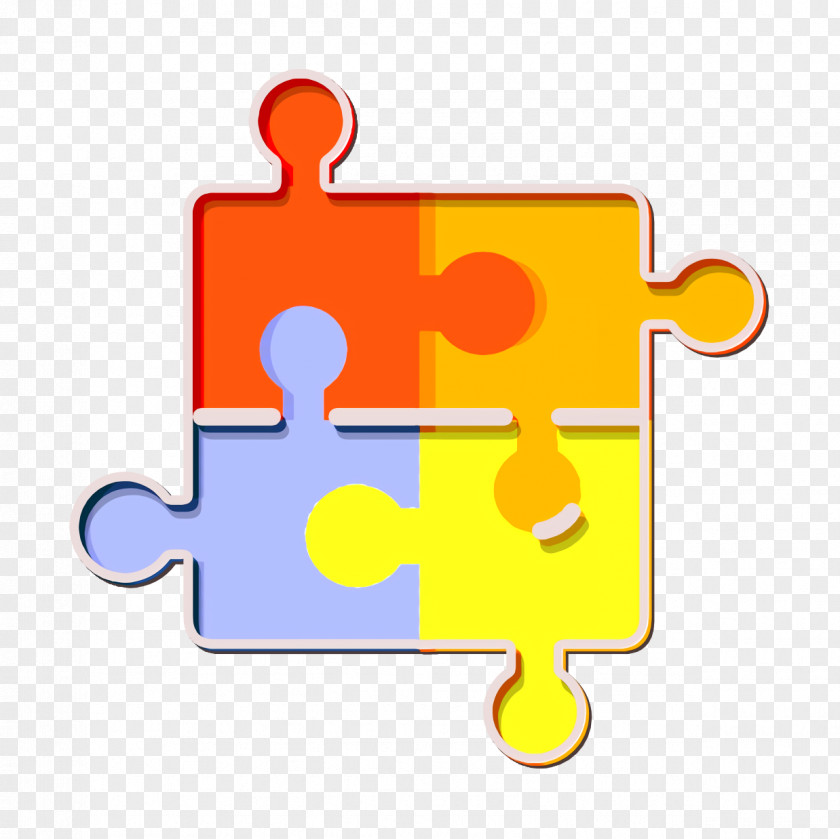Business And Office Icon Toy Puzzle PNG