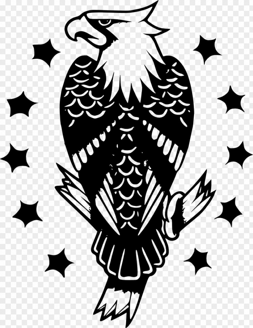Eagle Old School (tattoo) Sailor Tattoos Flash PNG