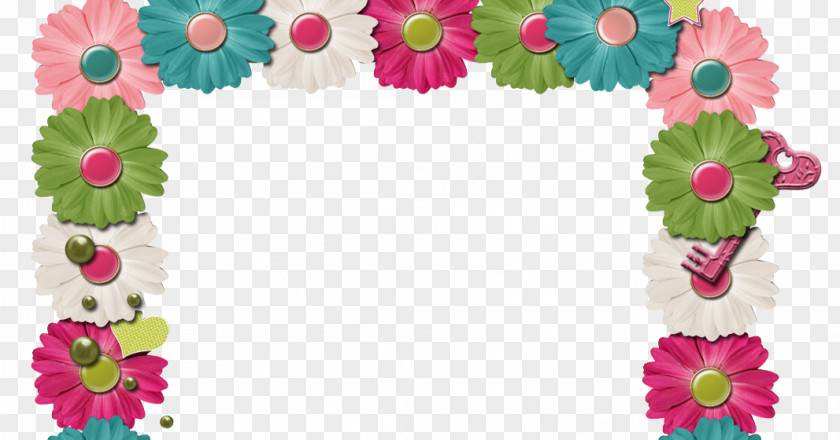 Flower Borders And Frames Scrapbooking Picture Clip Art PNG