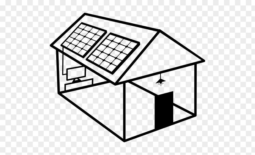 Roofs Vector Solar Power Panels Energy Electricity Photovoltaics PNG
