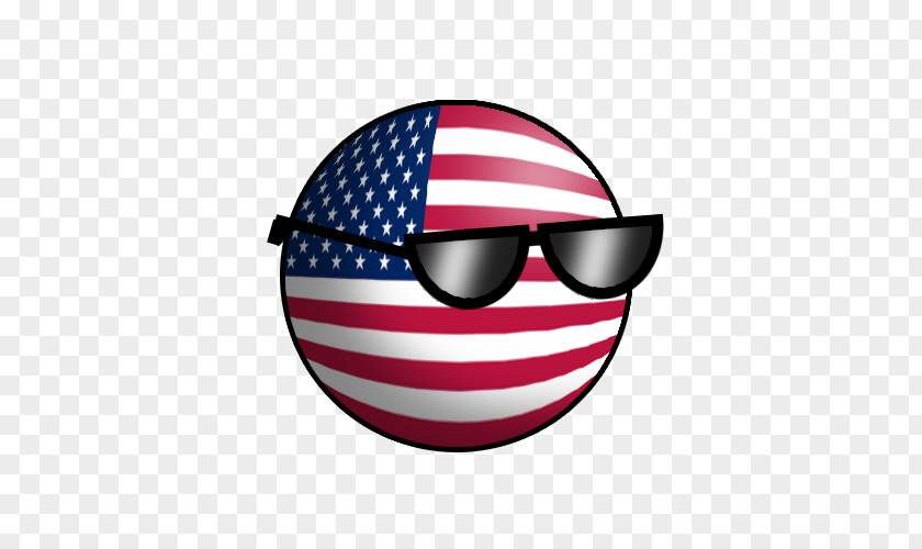 Russia Vector United States Goggles Sunglasses Politics Polandball PNG