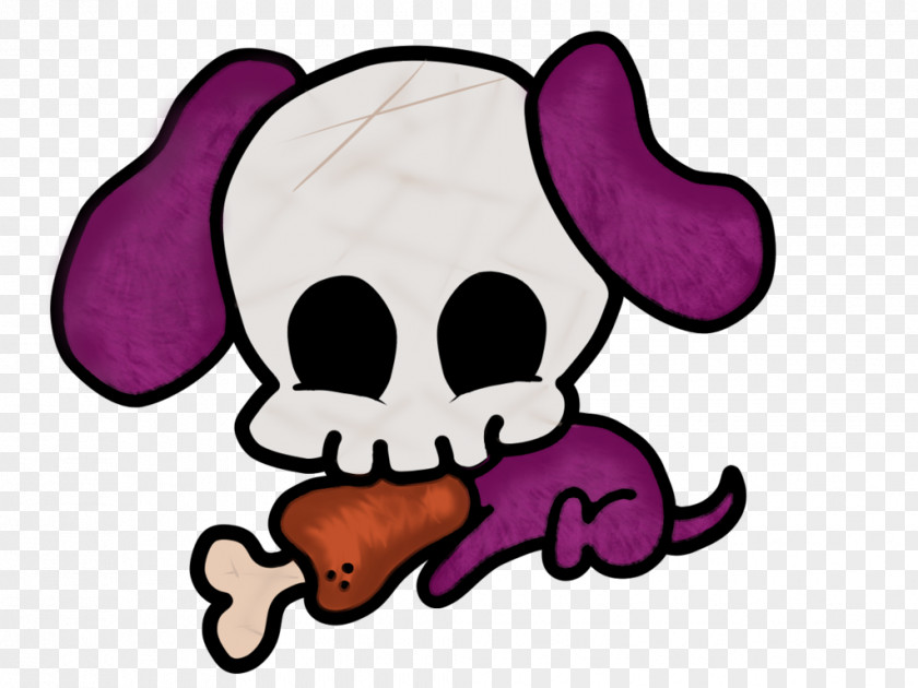 Skull Snout Character Clip Art PNG