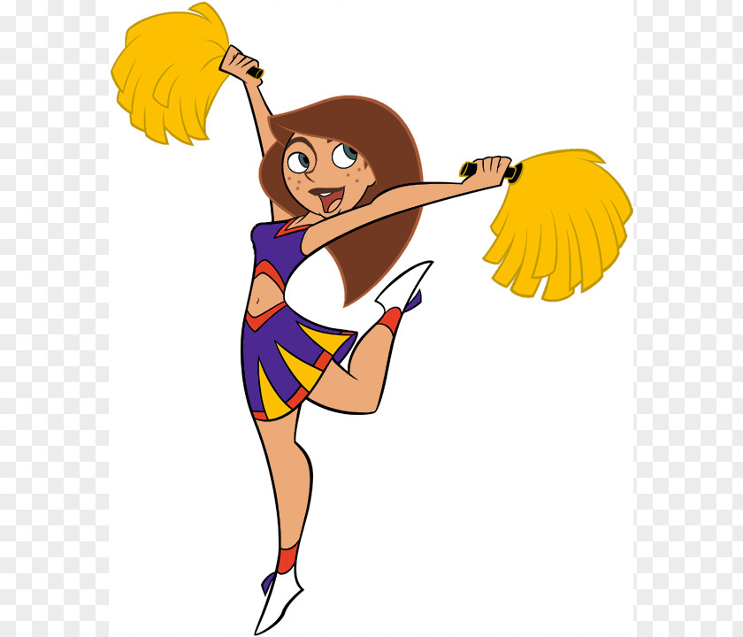 Cheerleading Cartoon Animation Clip Art PNG