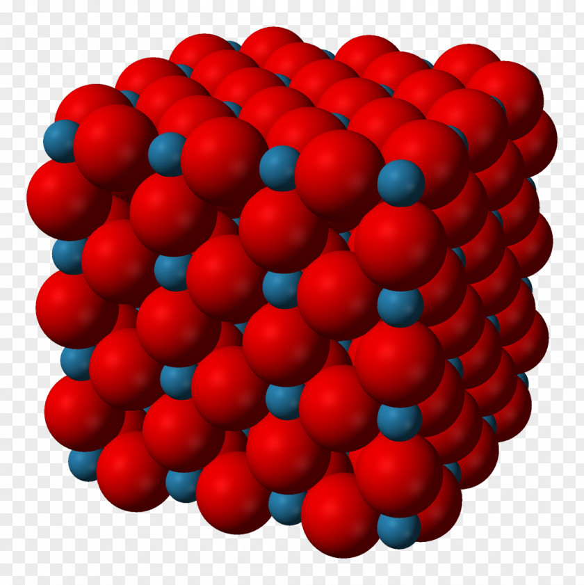 Copper Rhenium Trioxide Oxide Crystal Structure PNG