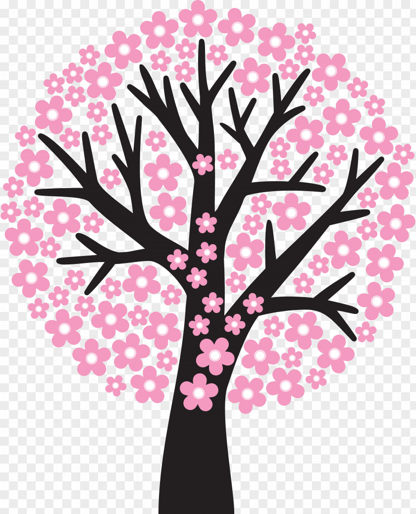 Sakura Cherry Blossom Tree Clip Art PNG