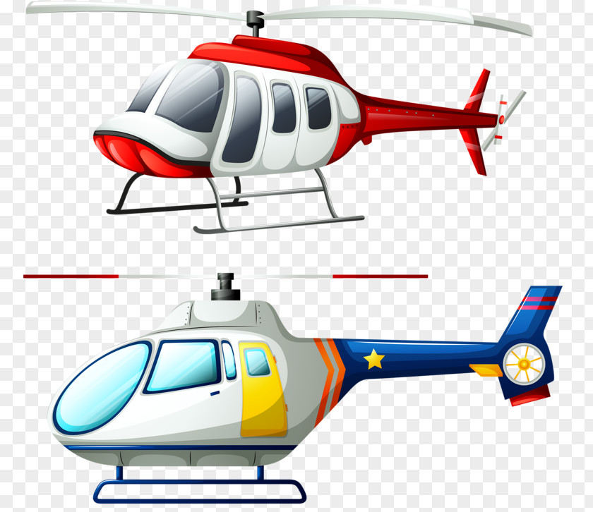 Two Helicopters Helicopter Stock Photography Illustration PNG