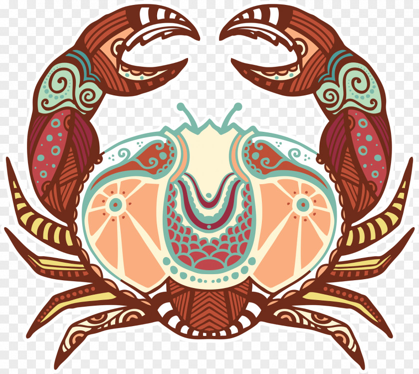 Crab Cancer Zodiac Horoscope Astrological Sign Astrology PNG