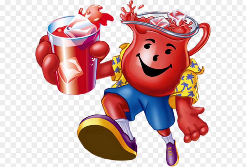 Grape Kool-Aid Man Drink Mix Fizzy Drinks PNG