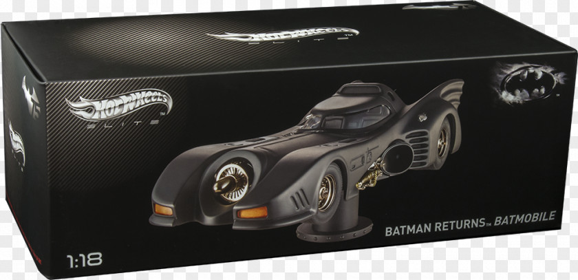 Hot Wheels Batmobile Batman Car Die-cast Toy PNG