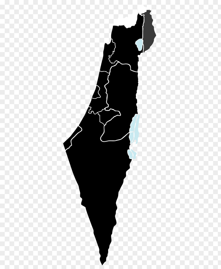 Israel Map PNG