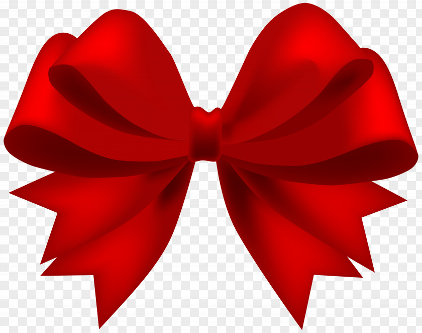 Red Bow Transparent Clip Art Image PNG