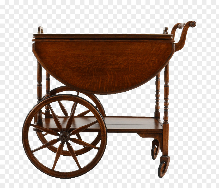 Tea Tray Solvang Antiques Table Cart PNG