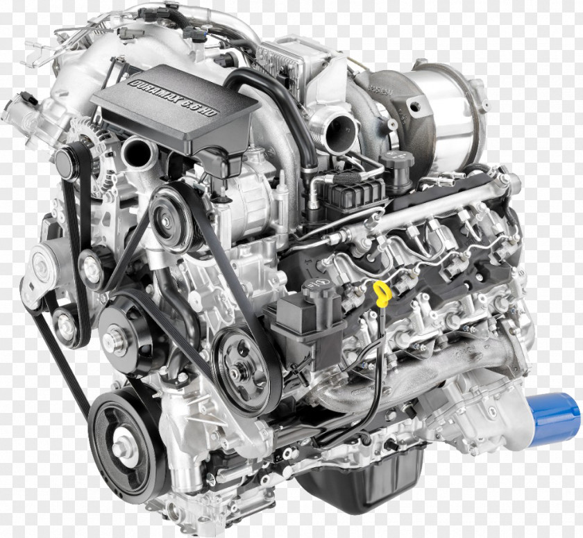 Pickup Truck Chevrolet Silverado General Motors Duramax V8 Engine PNG