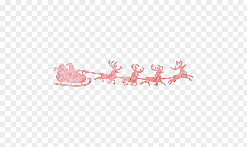 Santa Sleigh Claus Christmas Christingle Reindeer PNG