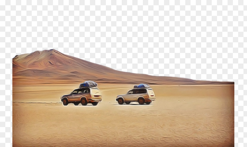 Desert Natural Environment Vehicle Landscape Brown PNG