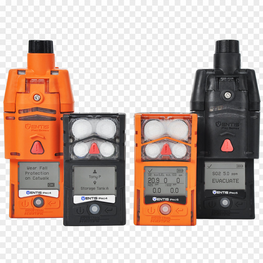 Industrial Worker Gas Detector Sensor Scientific Corporation PNG