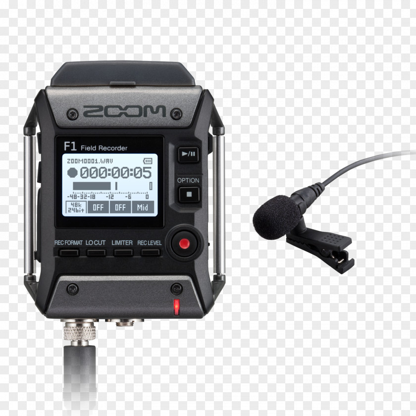 Microphone Digital Audio Zoom Corporation H4n Handy Recorder PNG